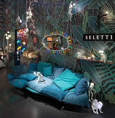 Fotel COMFY turkusowy Seletti    Eye on Design