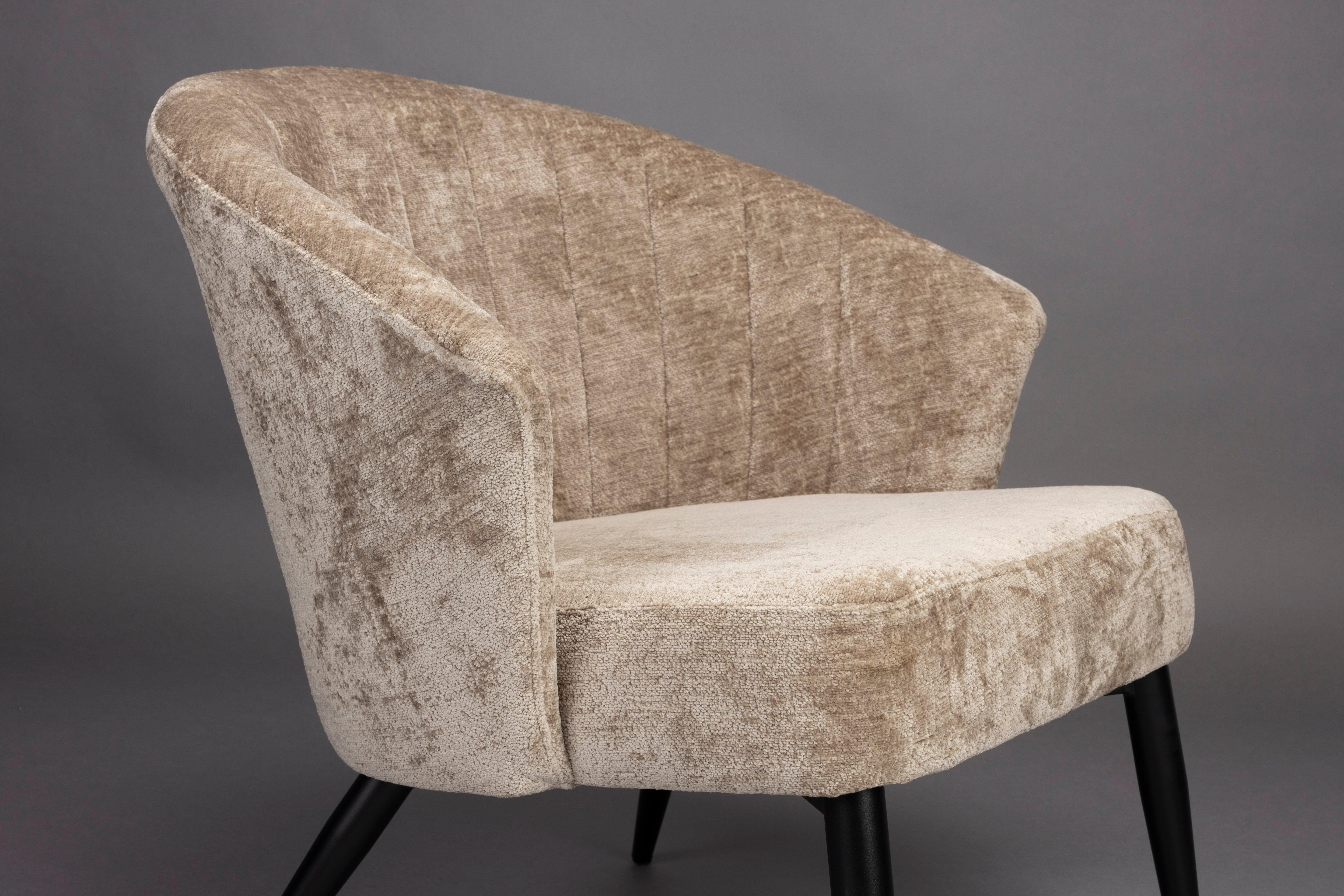 Georgia Chair Lounge Beige Dutchbone    Eye on Design