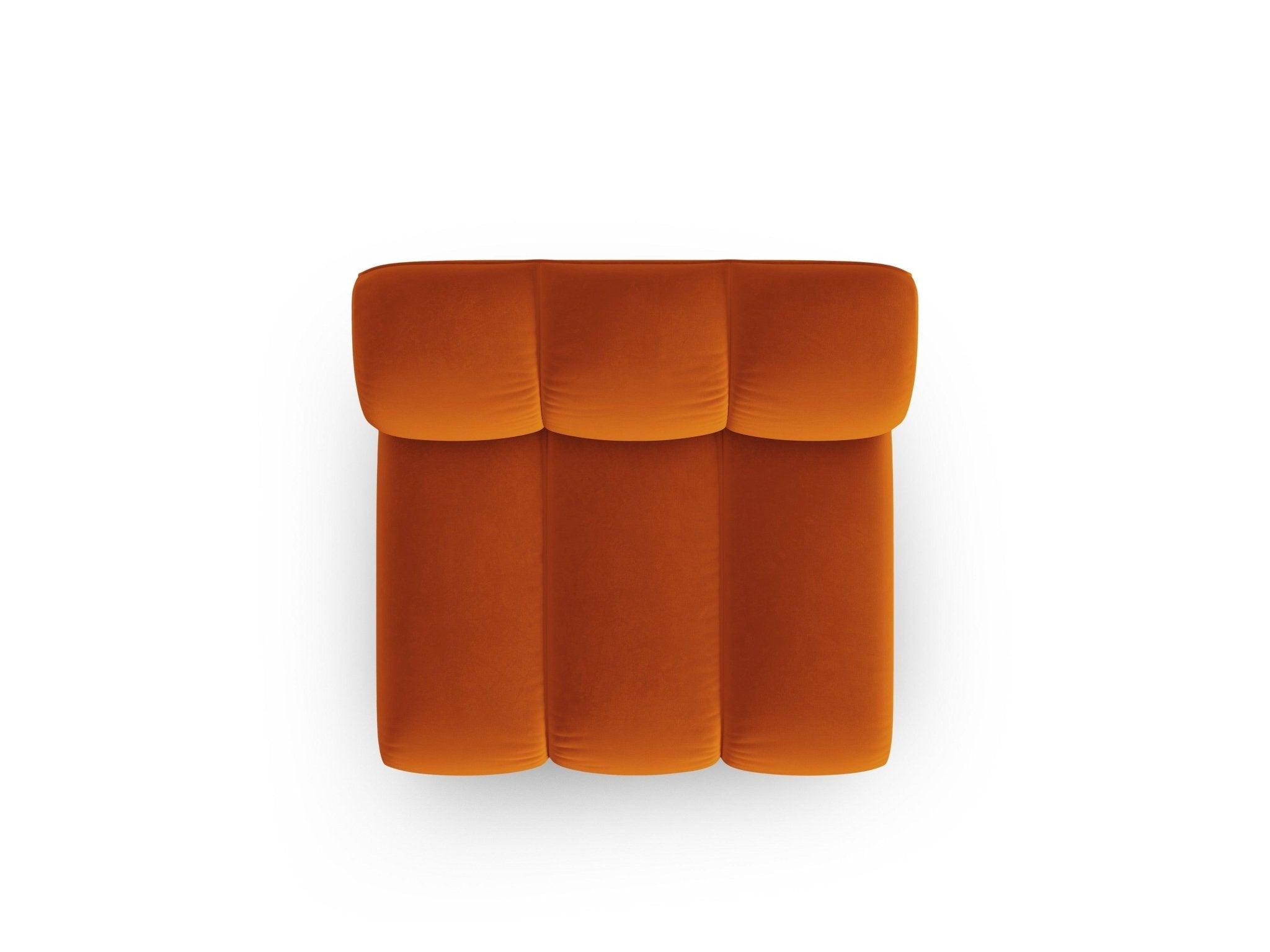 Fotel / moduł aksamitny SKYLER ceglany Interieurs 86    Eye on Design