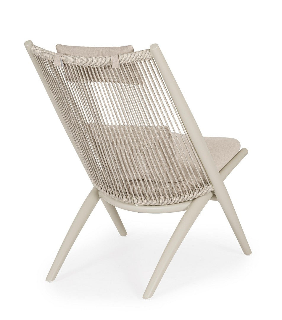 ALOHA outdoor armchair in beige