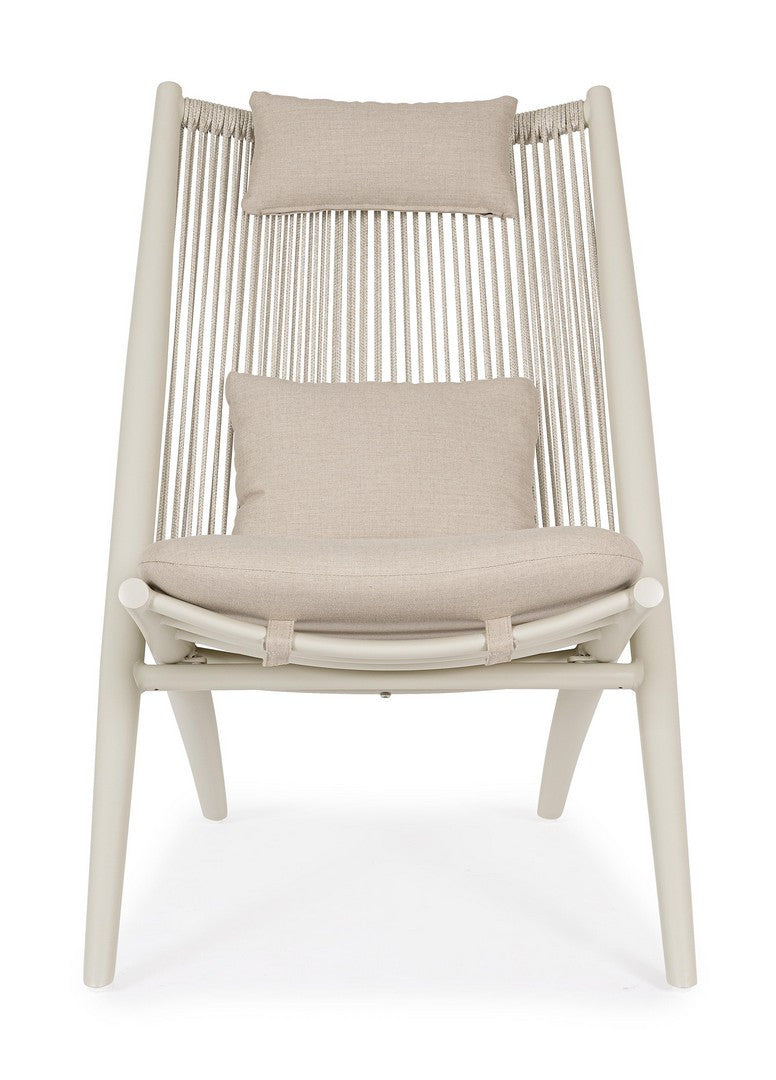 ALOHA outdoor armchair in beige
