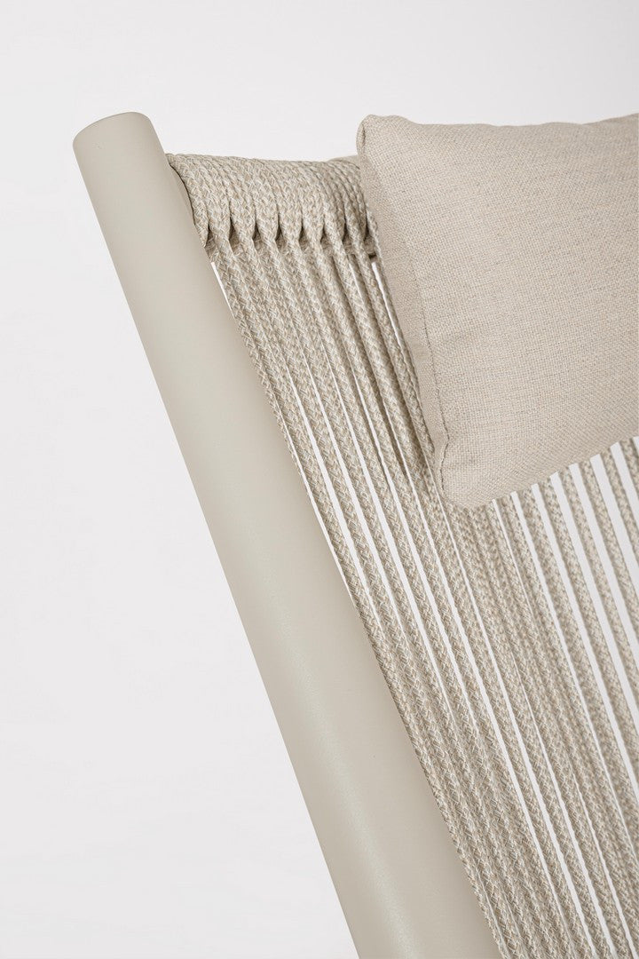 ALOHA outdoor armchair in beige