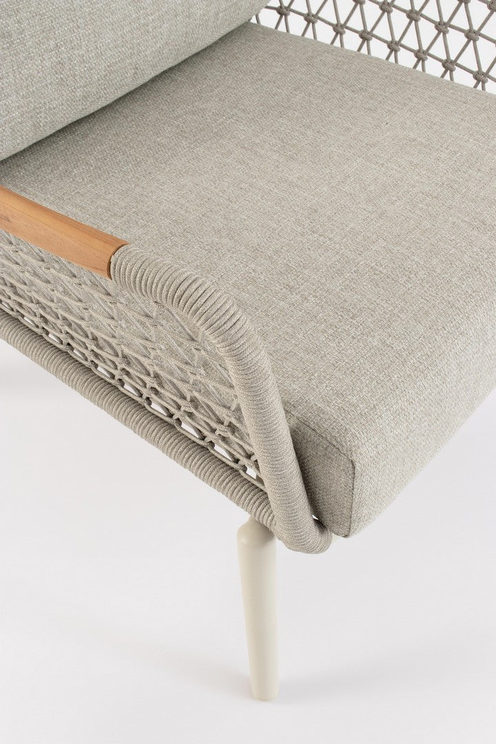 EULERO beige outdoor armchair