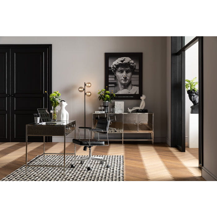 DOTTORE Office Chair Black Eco-Leather