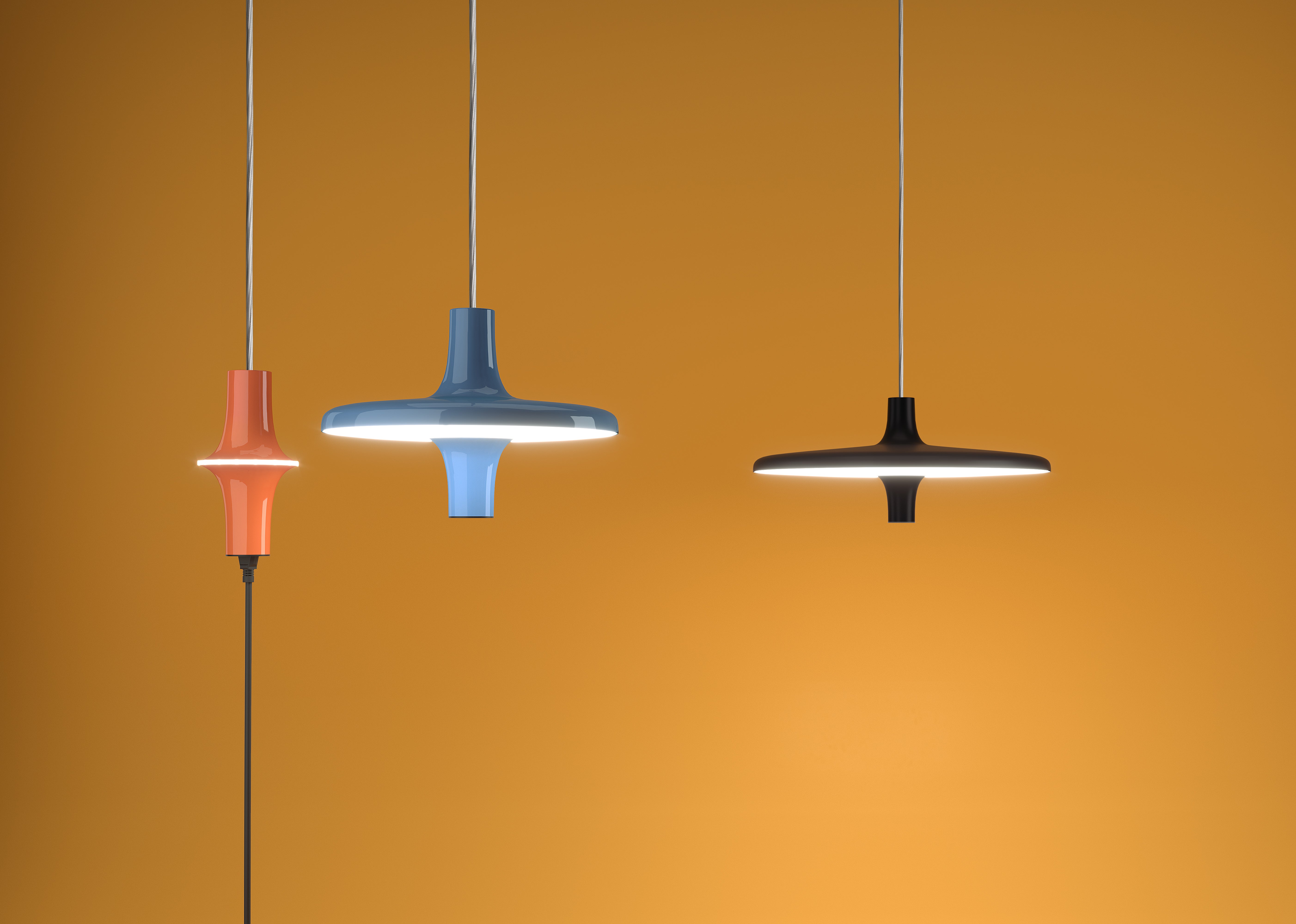 AVRO Black Rectangular Pendant Lamp