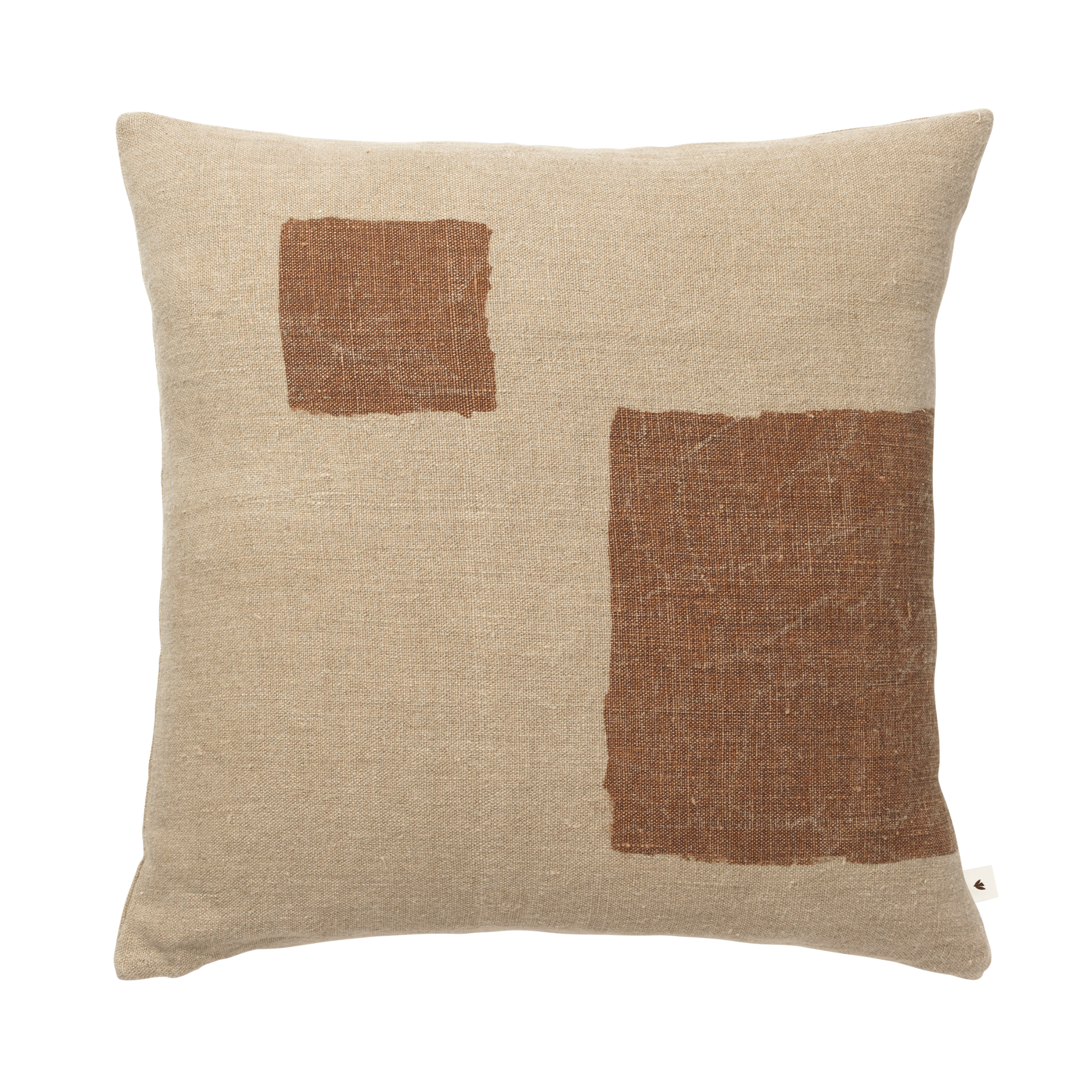Dekokissen OLEO beige mit braun
