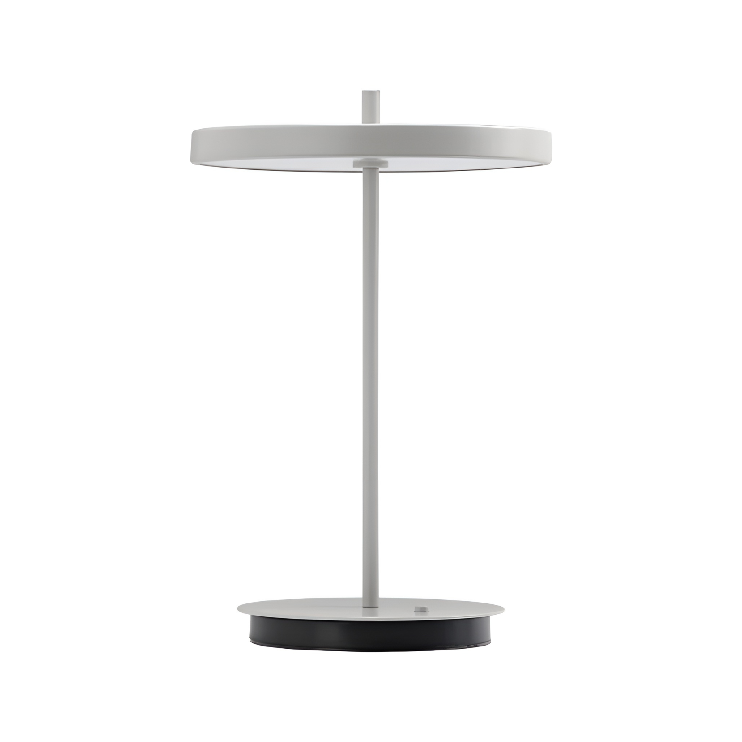 Tragbare Lampe ASTERIA MOVE MONOCHROME hellgrau