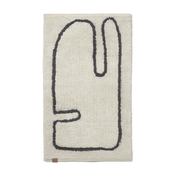 LAY WASHABLE rug in broken white