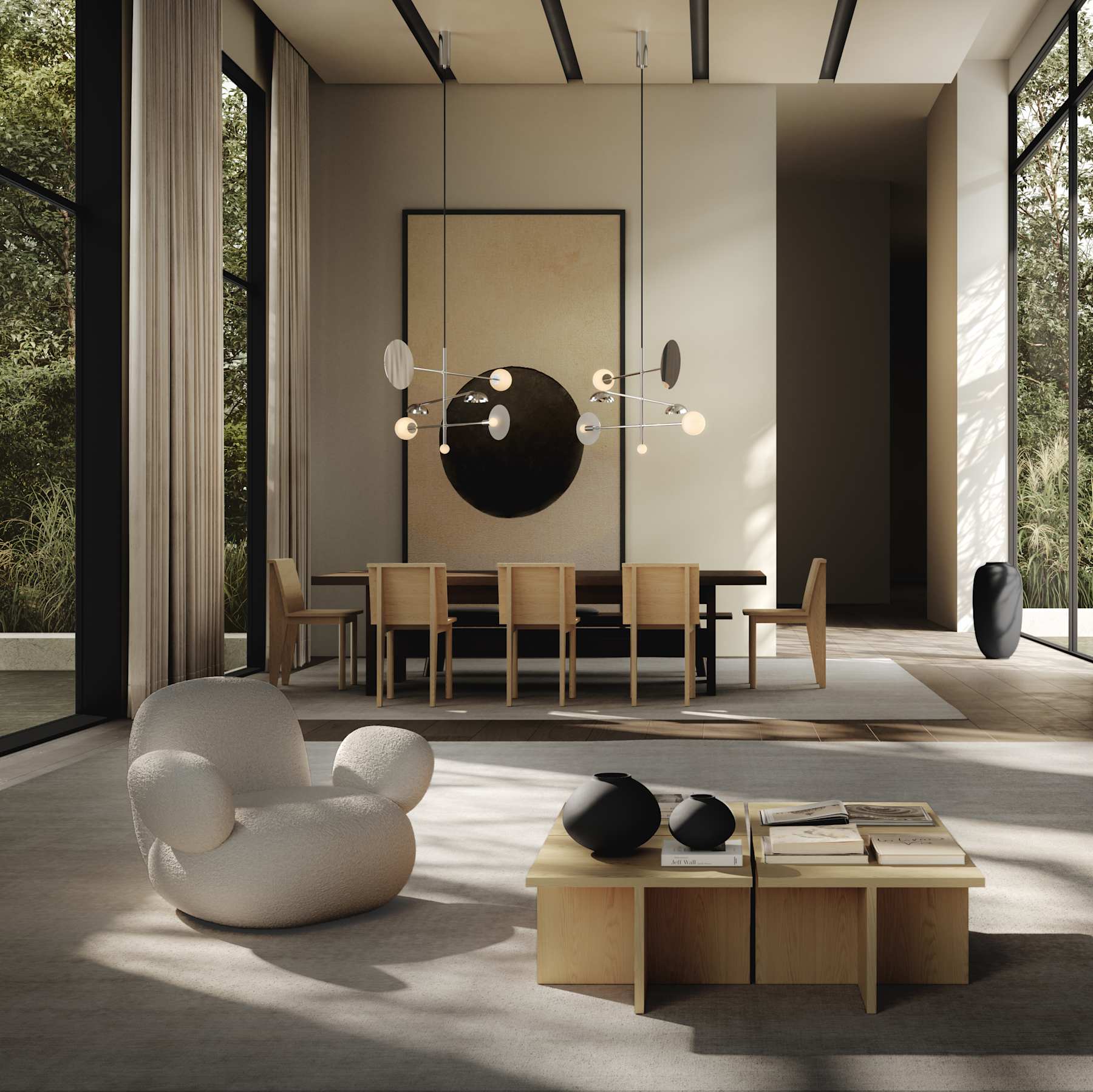 Suno Slim black vase [Klaudia]
