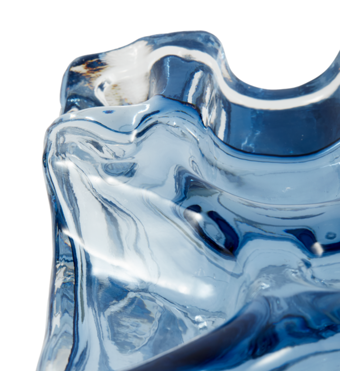 ICE Vase dunkelblau