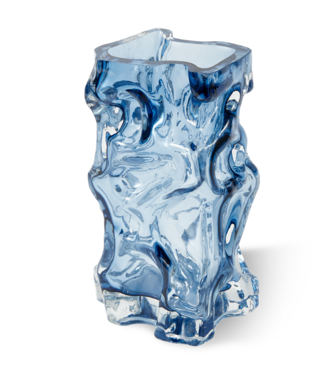 ICE Vase dunkelblau