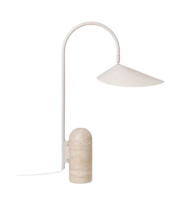 Beige table lamps
