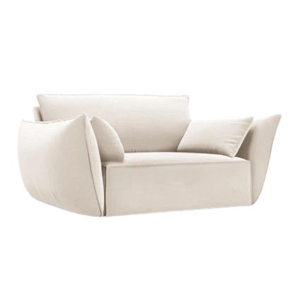 Beige armchairs
