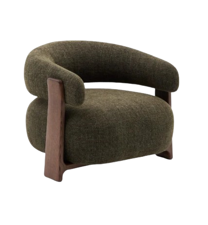 Green armchairs