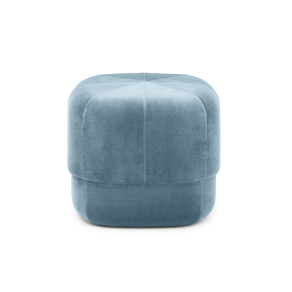 Pouf circus light blue