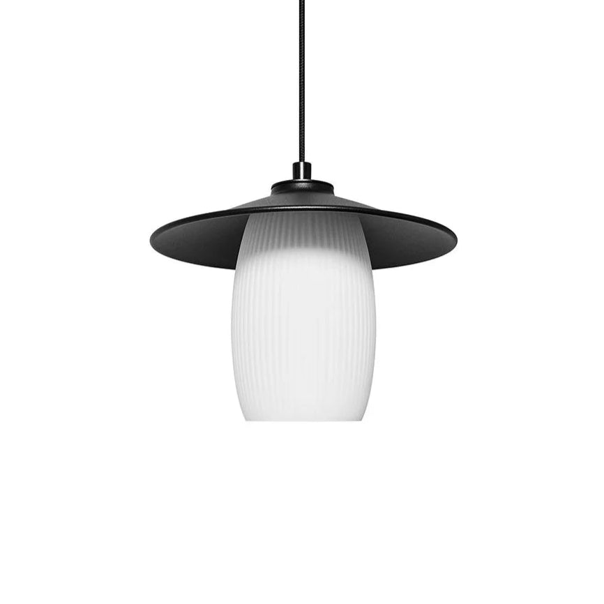 JINGU schwarze Pendelleuchte