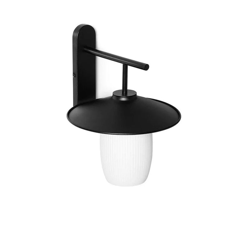 JINGU schwarze Wandleuchte