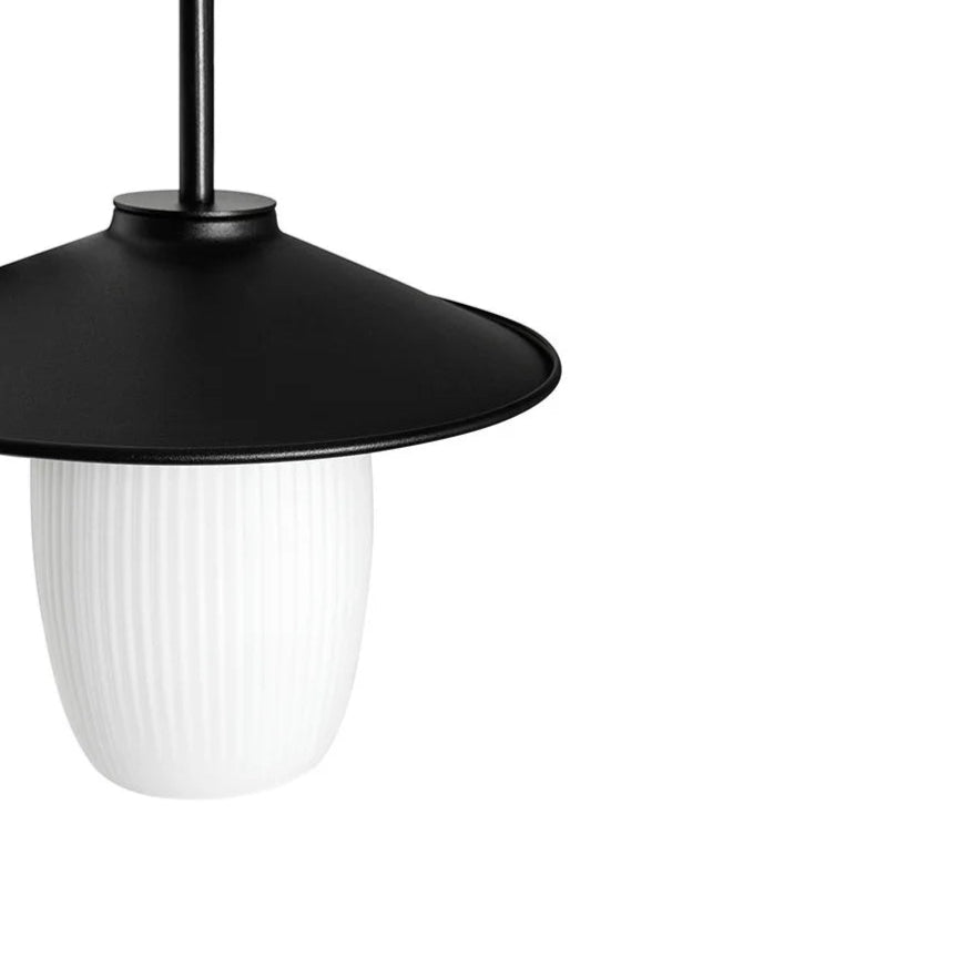 JINGU schwarze Wandleuchte