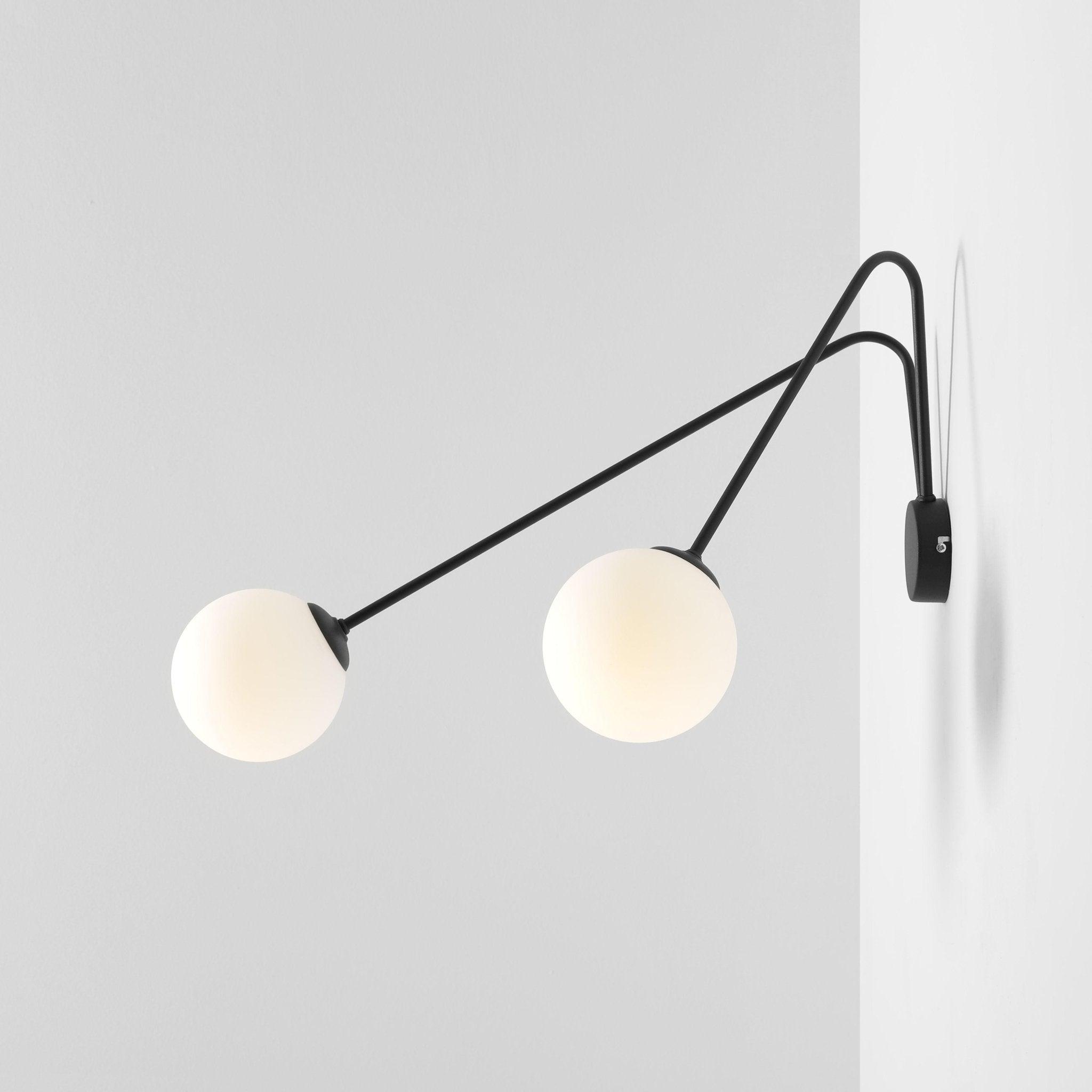 Kinkiet HOLM DUO LONG czarny Artera    Eye on Design