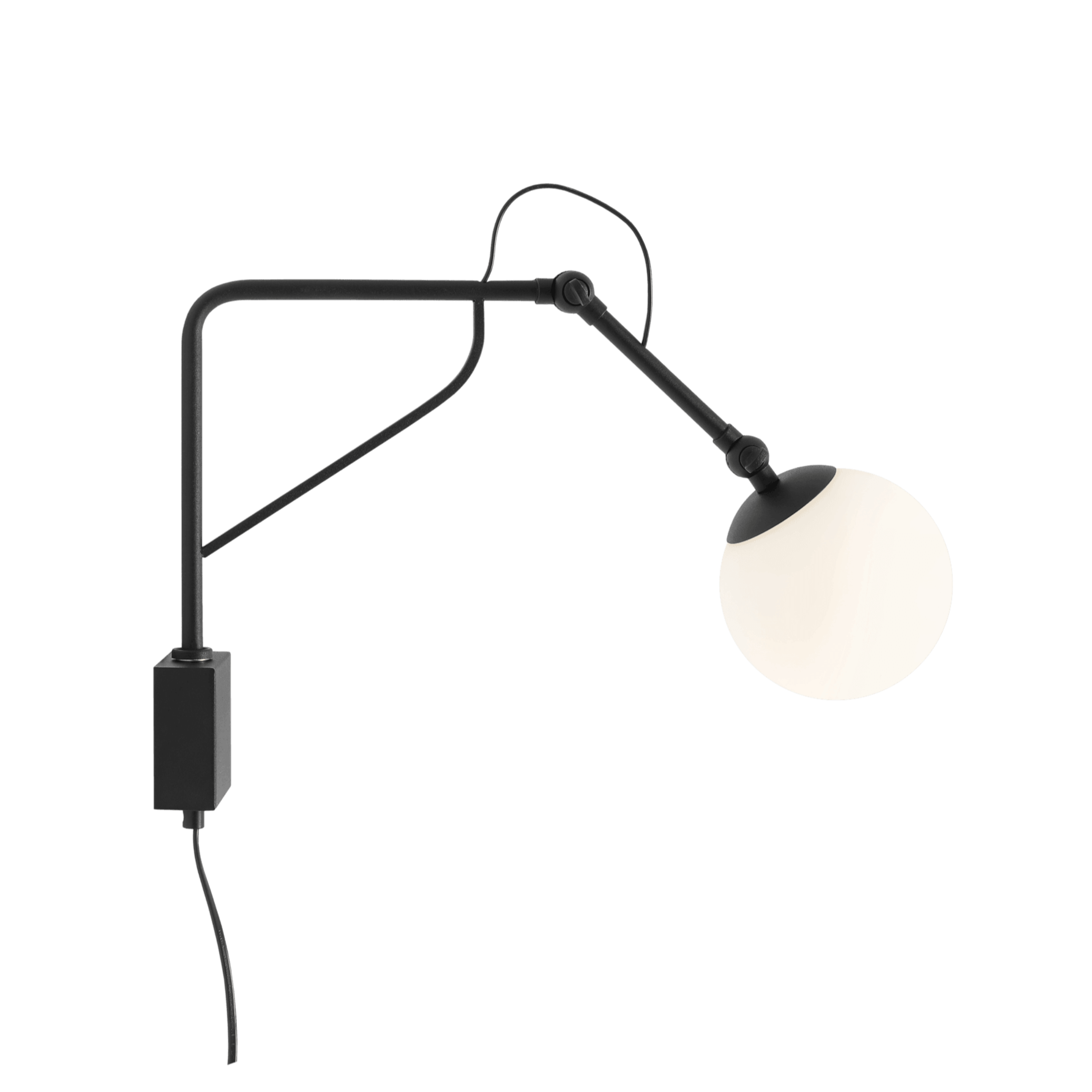Kinkiet SOHO GLASS czarny Artera    Eye on Design