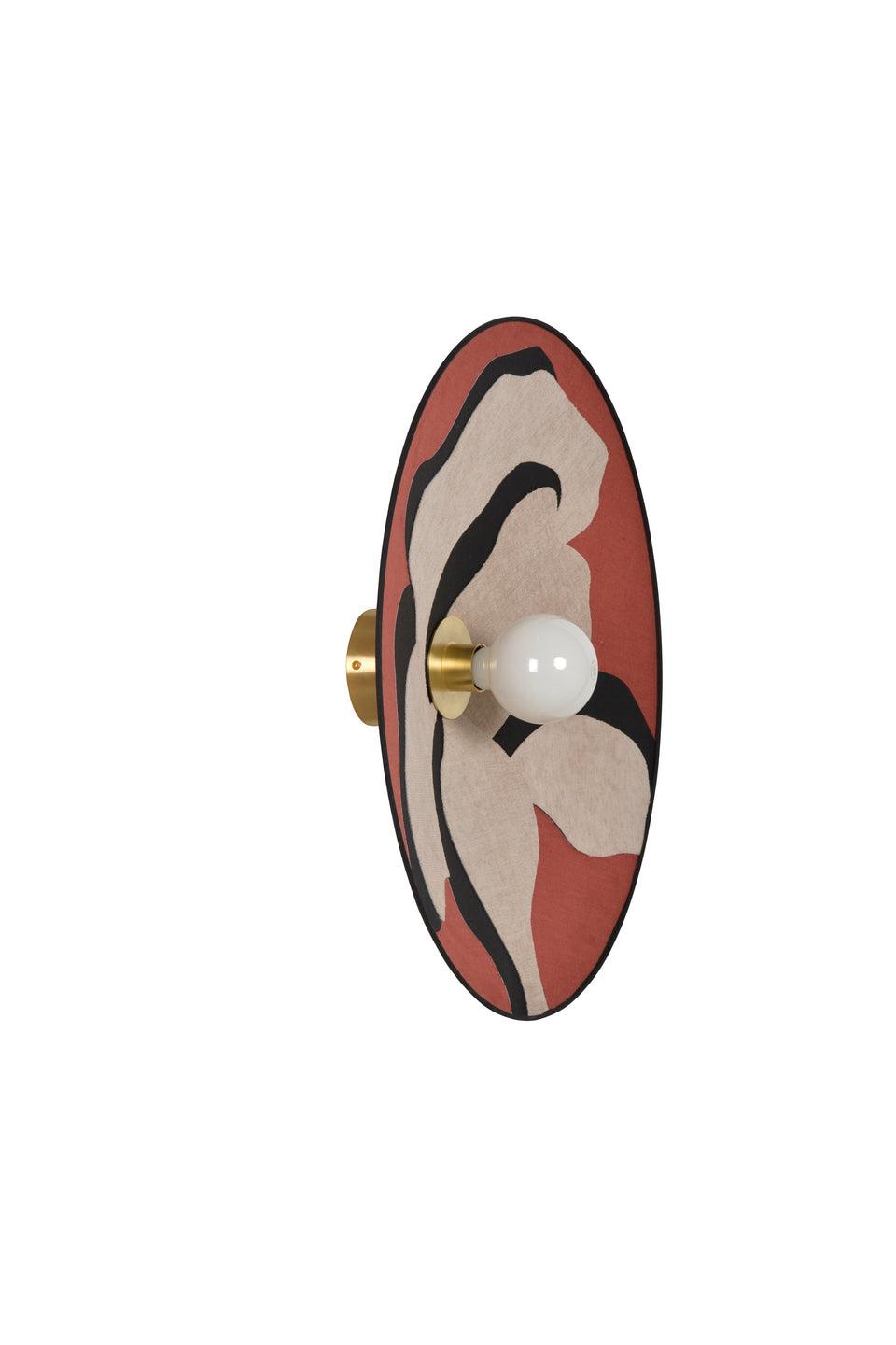 Kinkiet SONIA LAUDET karminowy Market Set    Eye on Design