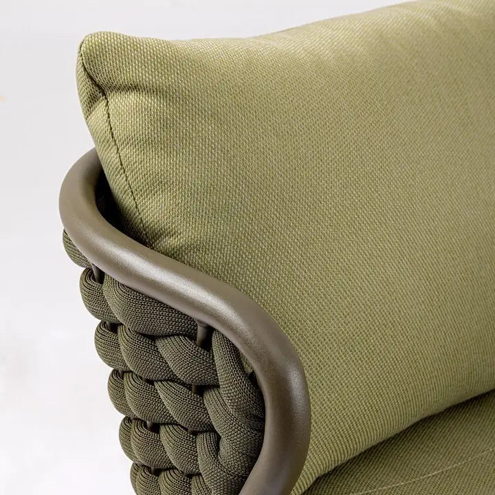 HARLOW olive outdoor chair