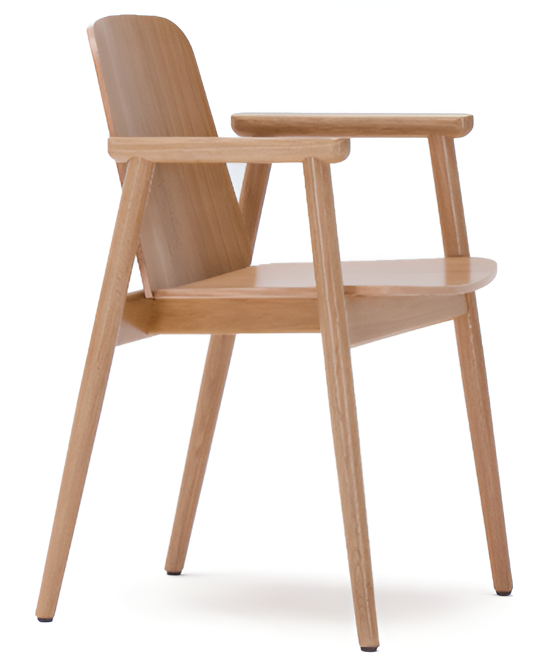 Fotel PROP B-4390 drewniany