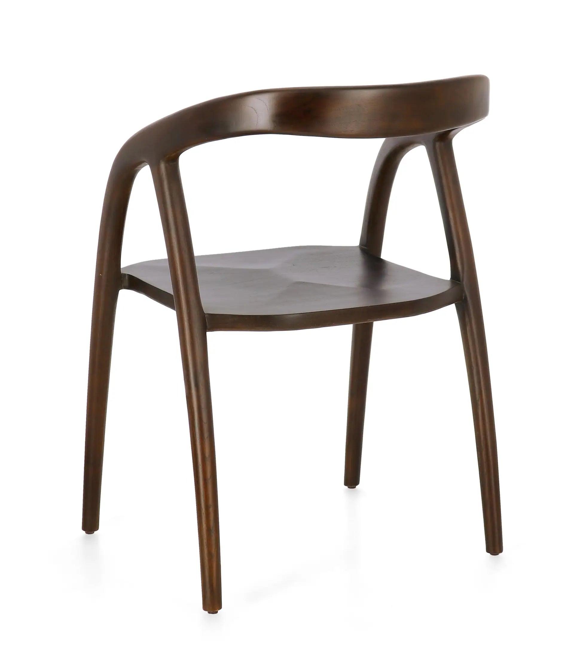 DOTTY dark teak wood chair