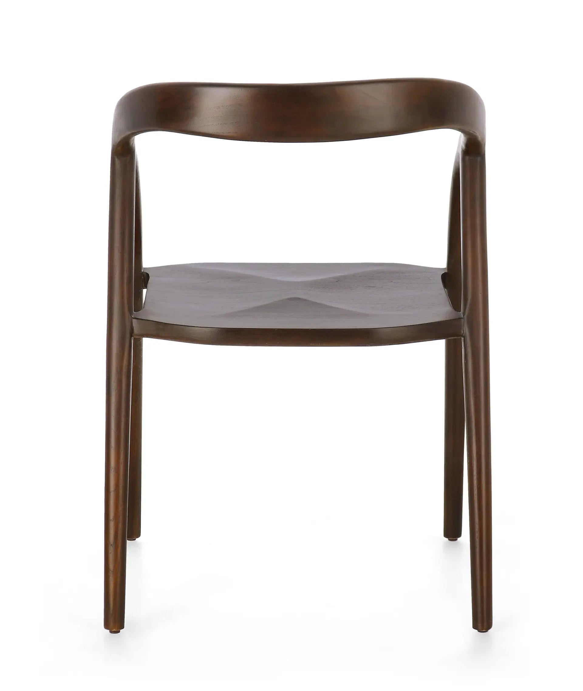 DOTTY dark teak wood chair