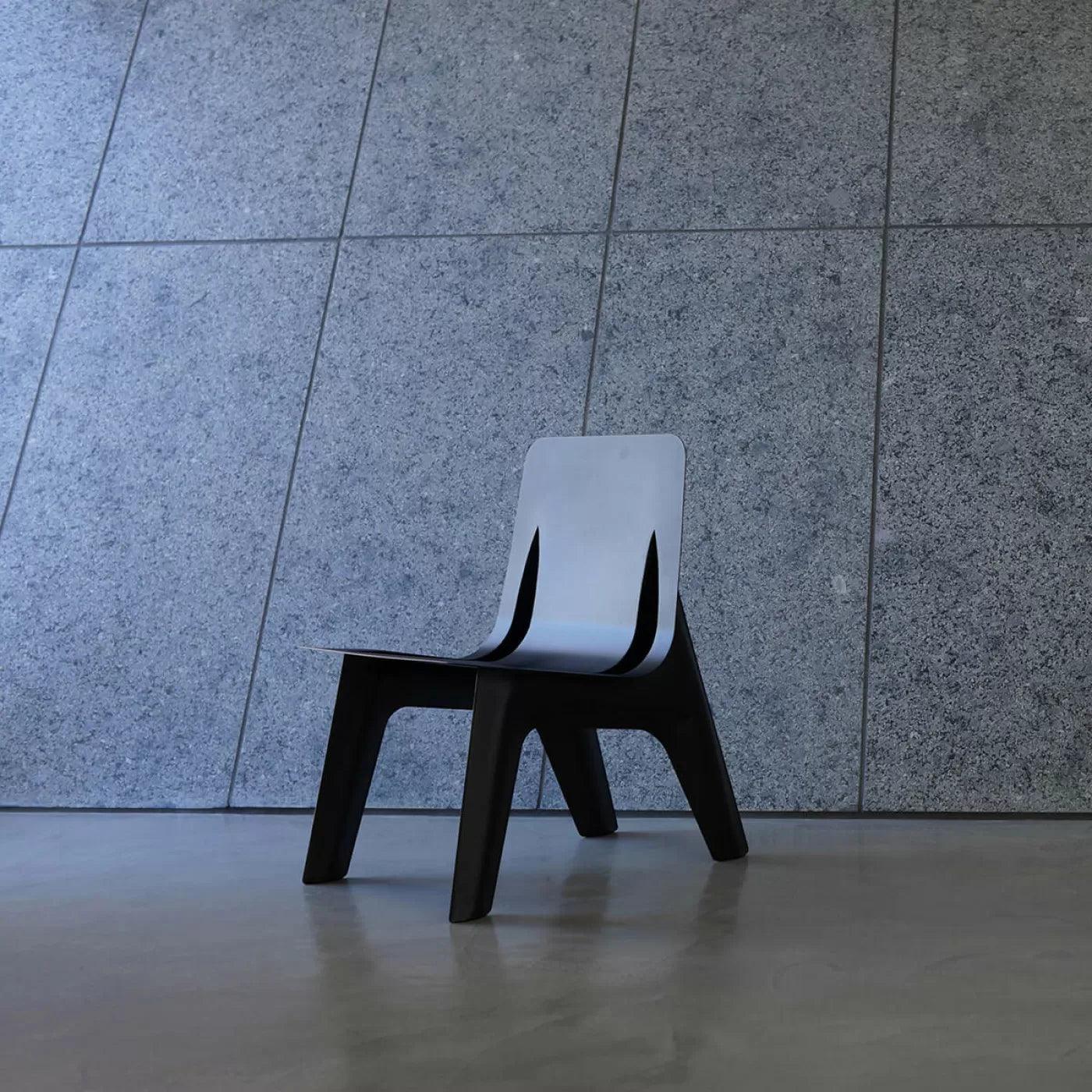 Krzesło J-CHAIR betonowy szary Zieta Studio    Eye on Design