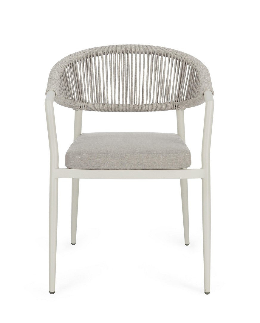 MILLOR beige outdoor chair