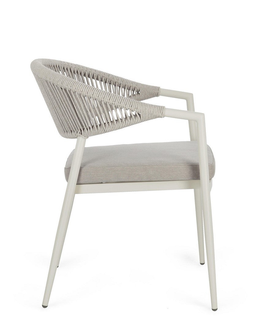 MILLOR beige outdoor chair