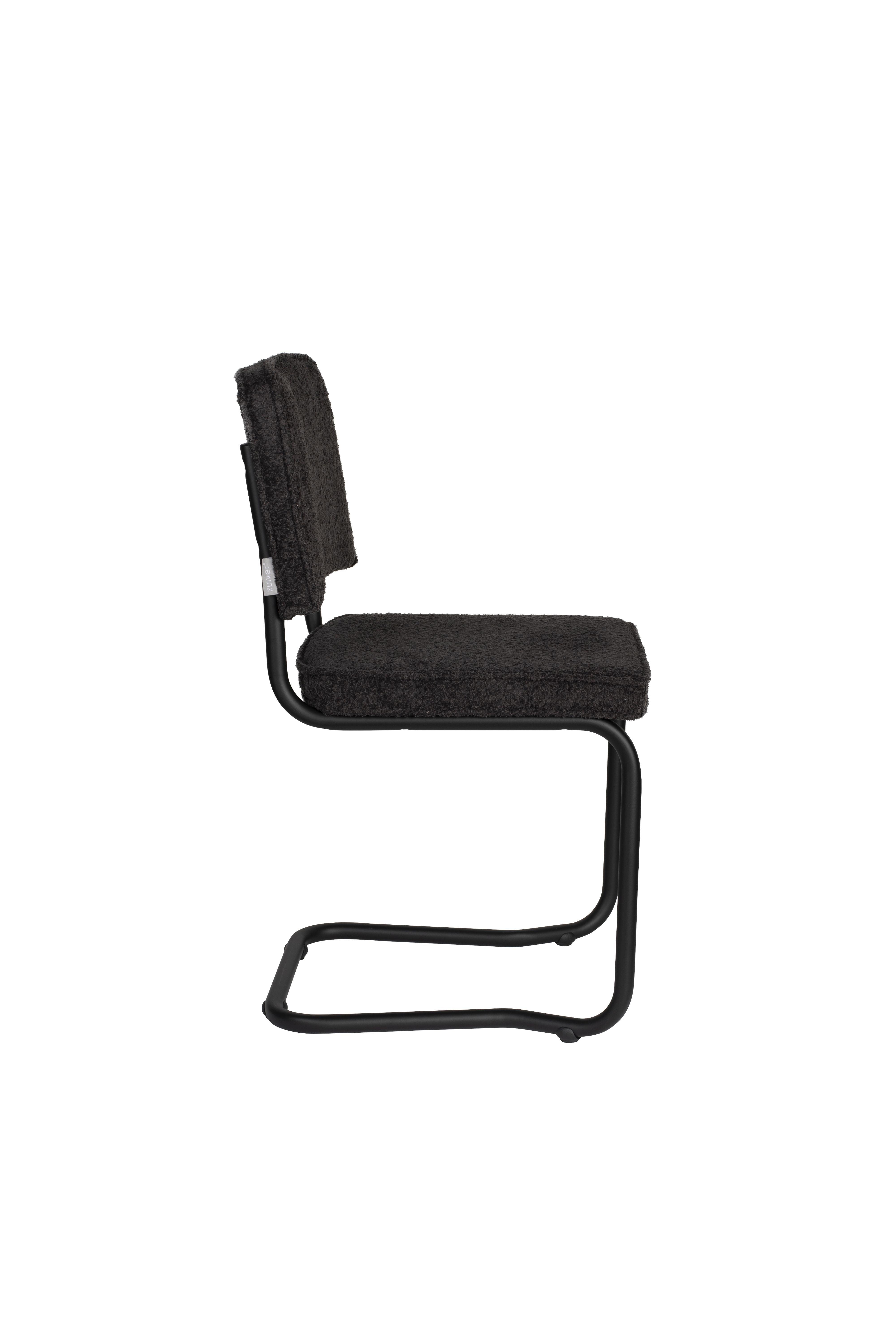 Ridge Kink Chair Soft Black Zuiver    Eye on Design