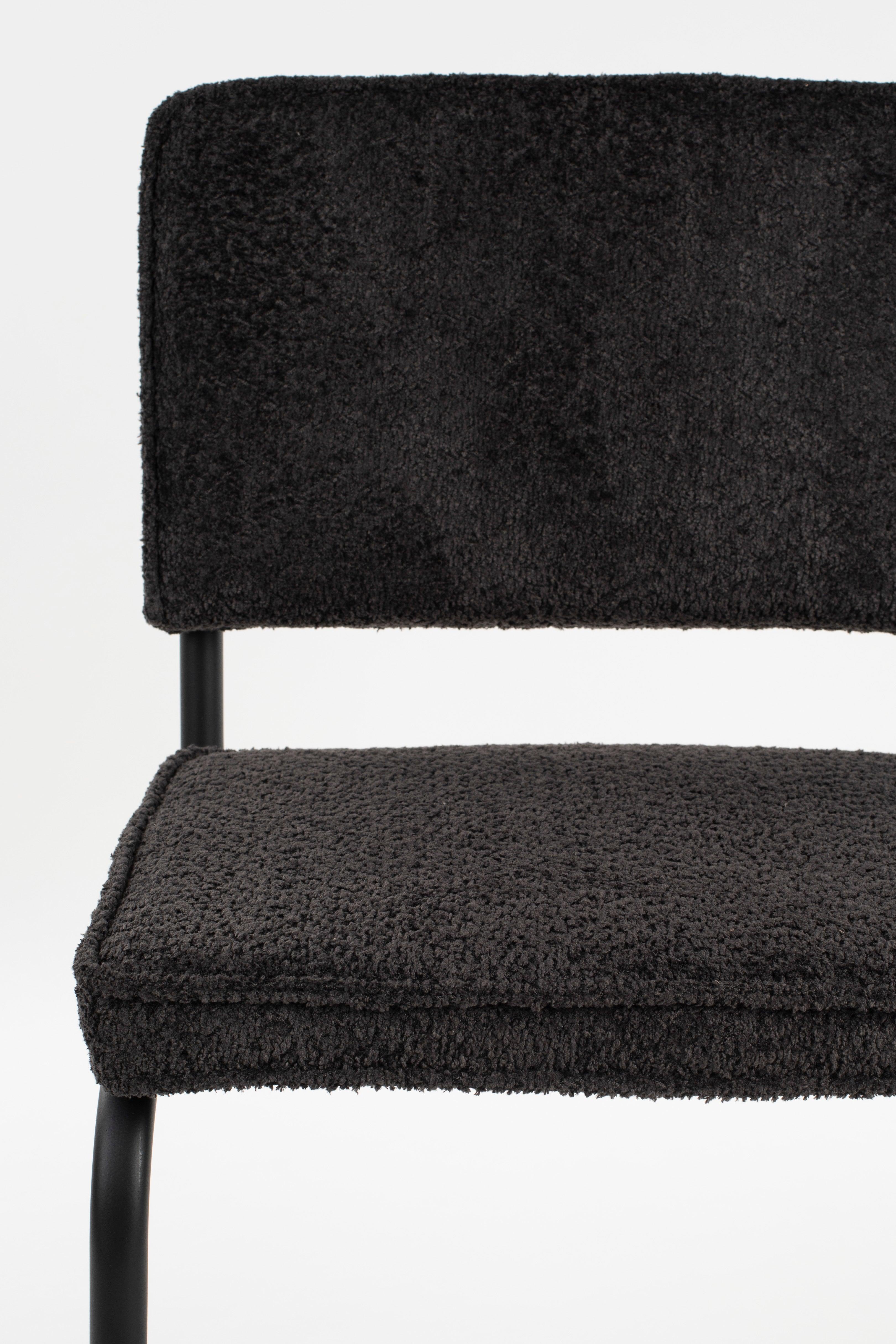 Ridge Kink Chair Soft Black Zuiver    Eye on Design