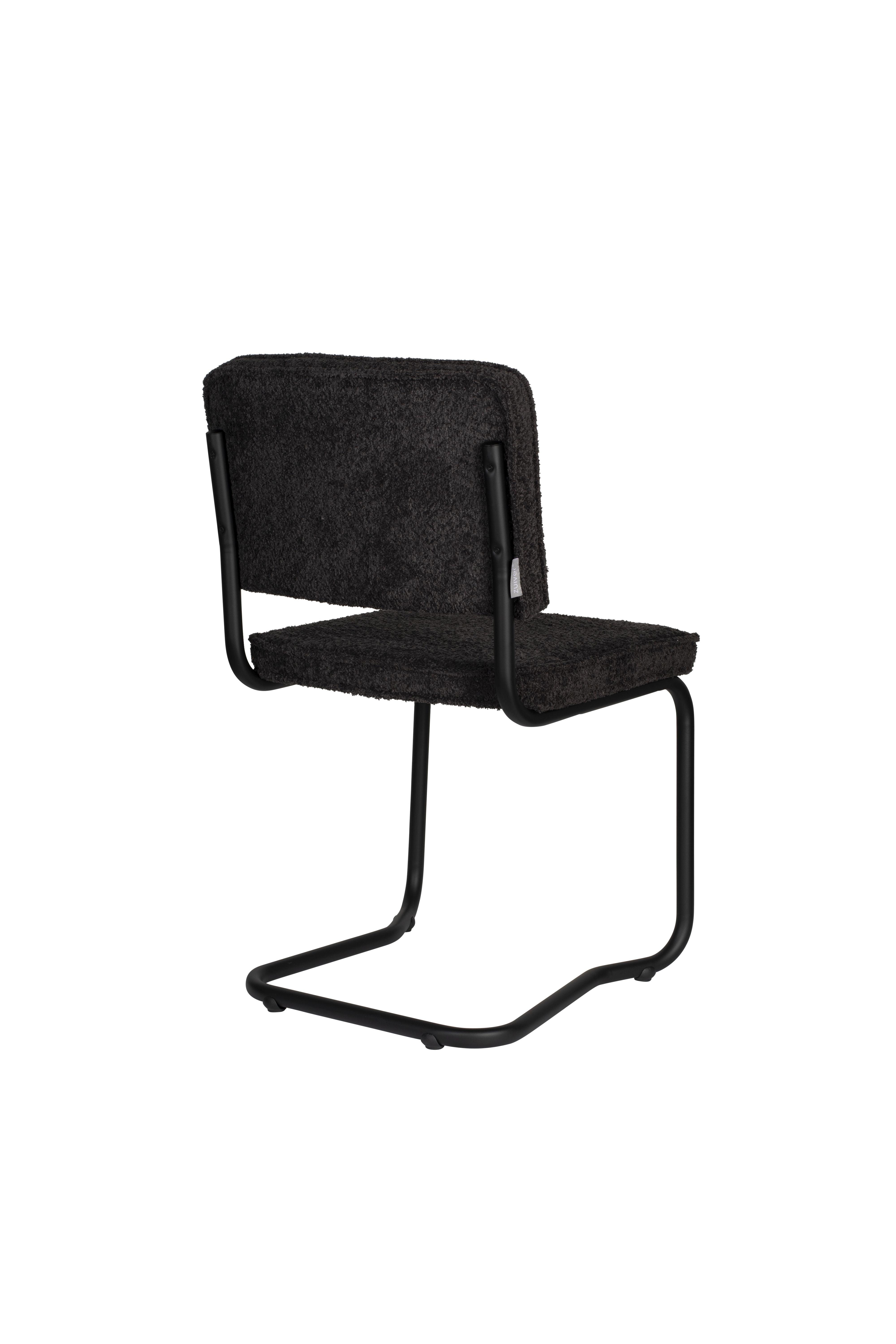 Ridge Kink Chair Soft Black Zuiver    Eye on Design