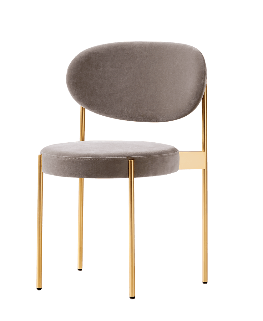 Krzesło SERIES 430 CHAIR BRASS - kolor do wyboru Verpan    Eye on Design