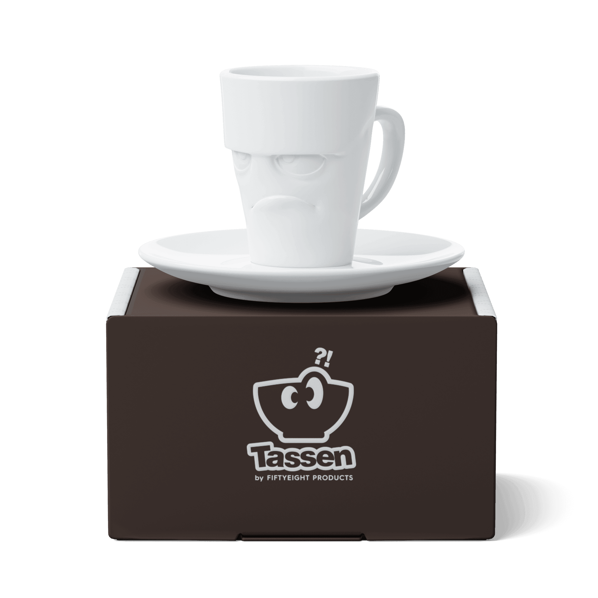 Kubeczek do espresso GRUMPY biały 58products    Eye on Design