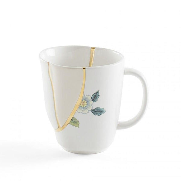 Kubek KINTSUGI #3 porcelanowy Seletti    Eye on Design