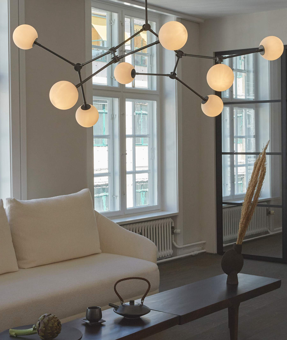 DROP BULP gray pendant lamp