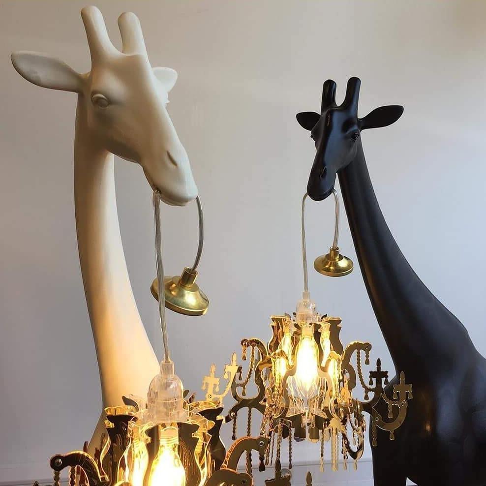 Lampa GIRAFFE IN LOVE XS biała Qeeboo    Eye on Design