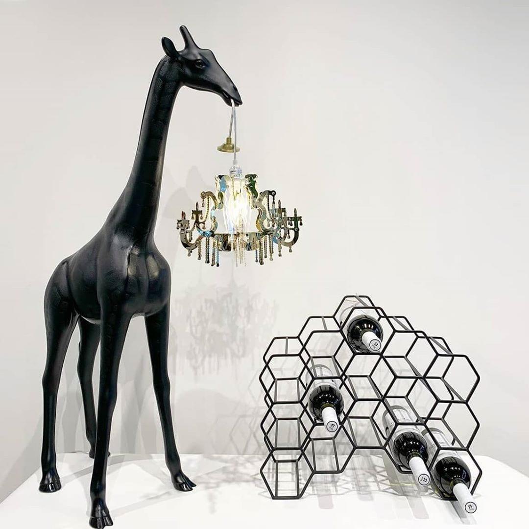 Lampa GIRAFFE IN LOVE XS czarny Qeeboo    Eye on Design