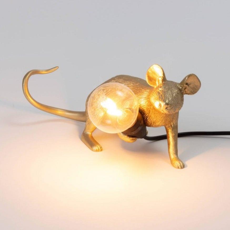 Lampa MOUSE LOP złoty Seletti    Eye on Design