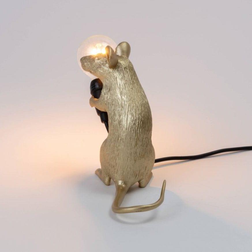 Lampa MOUSE MAC złoty Seletti    Eye on Design