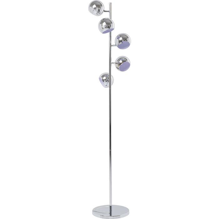 Lampa podłogowa 5-ramienna CALOTTA chrom - Eye on Design