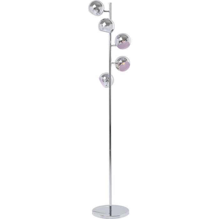Lampa podłogowa 5-ramienna CALOTTA chrom - Eye on Design