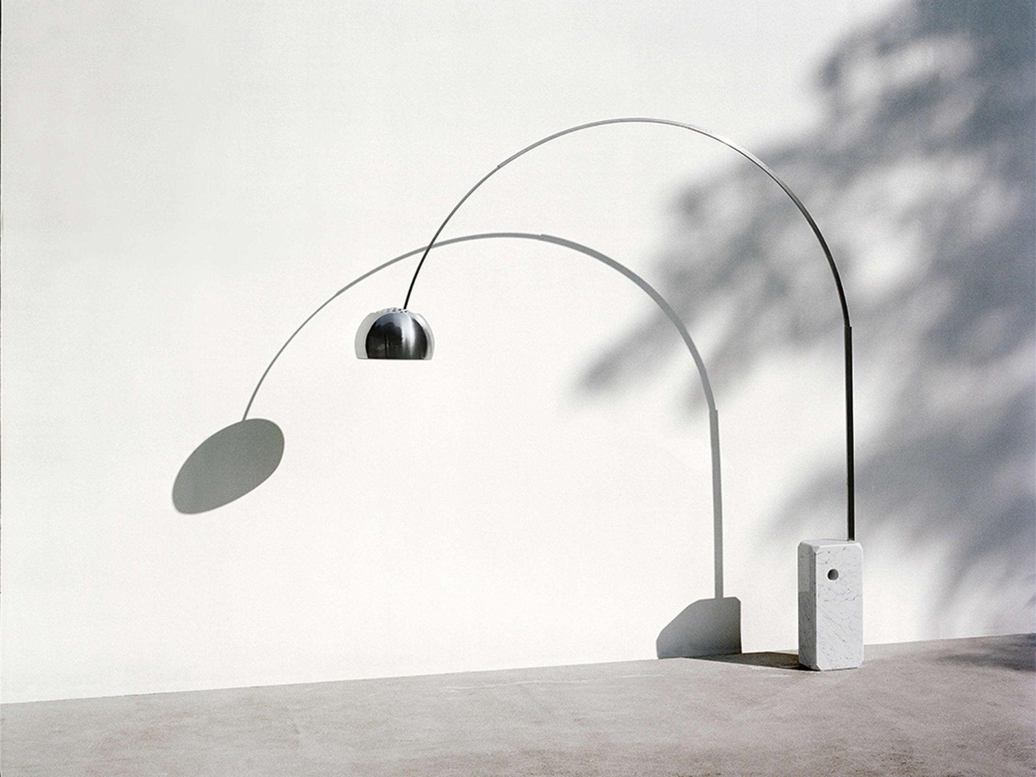 Lampa podłogowa ARCO LED marmur Flos    Eye on Design