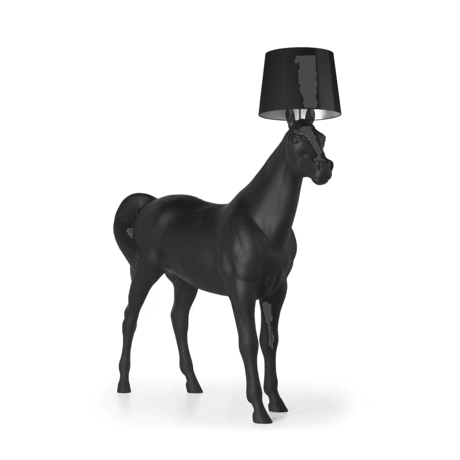 Lampa podłogowa HORSE czarny Moooi    Eye on Design