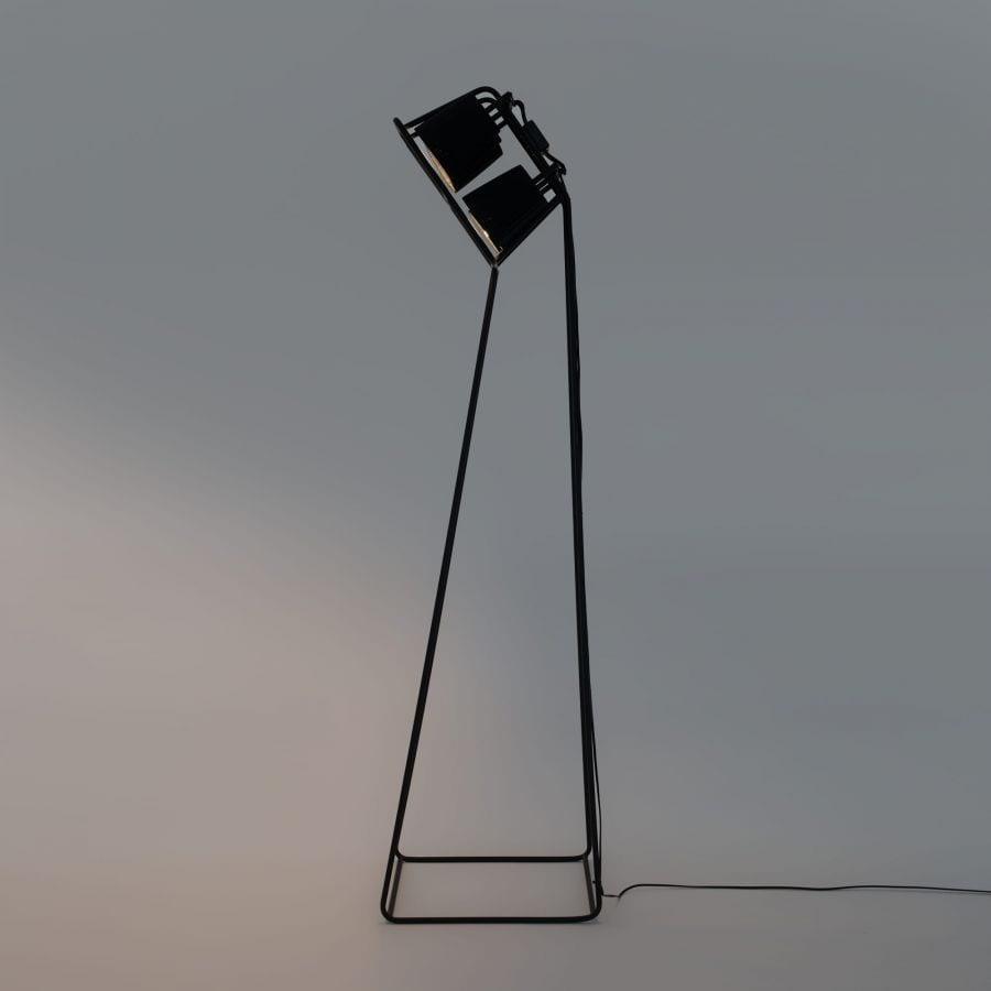 Lampa podłogowa MULTILAMP czarny Seletti    Eye on Design