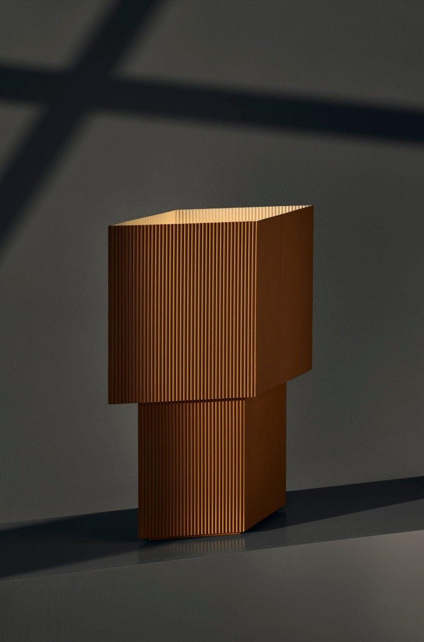 Lampa stołowa ROMB kumin Pholc    Eye on Design