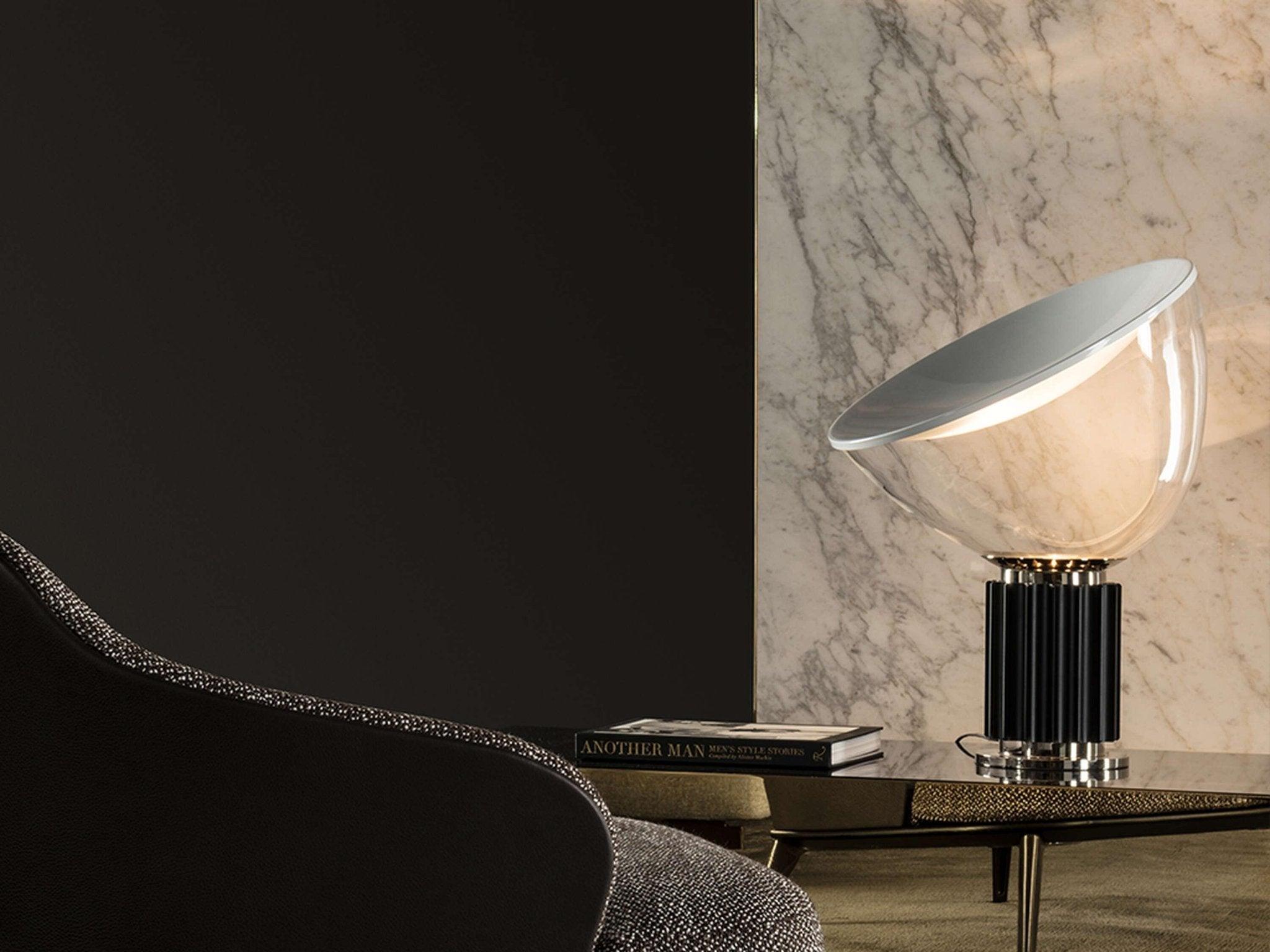 Lampa stołowa TACCIA czarny Flos    Eye on Design